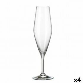 Calice da champagne Bohemia Crystal Galaxia 210 ml champagne 6 Pezzi (6 Unità) (4 Unità)