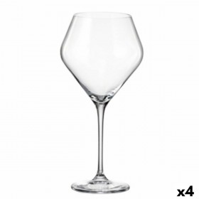 Set di calici da vino Bohemia Crystal Galaxia 610 ml 6 Pezzi (6 Unità) (4 Unità)