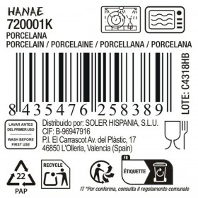 Ciotola per Aperitivi La Mediterránea Hanae Ø 11 cm ø 11 x 5,8 cm (36 Unità)