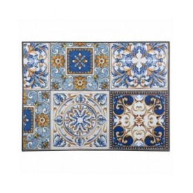 Supporto per Vaso Alexandra House Living Nero Ferro Piastrella 37 x 51 x 50 cm 2 Pezzi