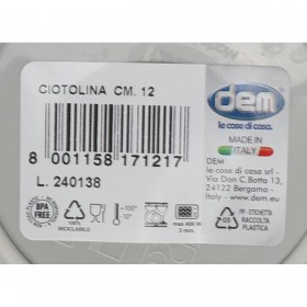 Ciotola Dem Inside 300 ml ø 12 x 5 cm (36 Unità)