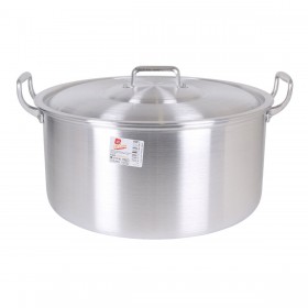 Casseruola con coperchio Alluminio 45 x 39 x 22 cm (2 Unità)