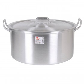Casseruola con coperchio Alluminio 49 x 41 x 24 cm (2 Unità)