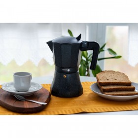 Caffettiera Italiana Fagor Nero Alluminio
