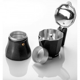 Caffettiera Italiana Fagor Nero Alluminio