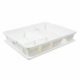 Scolapiatti da Lavandino Tontarelli Scolap. Bianco 47 x 38 x 8,5 cm (12 Unità)