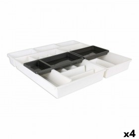 Vassoio Portaposate Tontarelli Bella Bianco 7 Pezzi 49,5 x 49,2 x 6,7 cm (4 Unità)