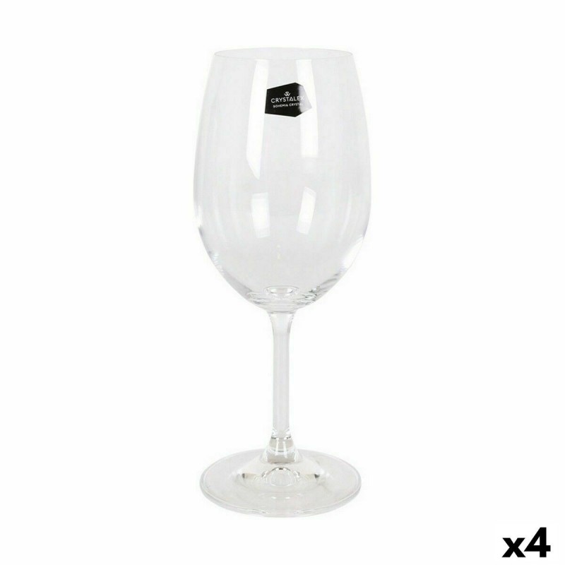 Set di calici da vino Crystalex Lara Cristallo 350 ml Vino 6 Pezzi (6 Unità) (4 Unità)