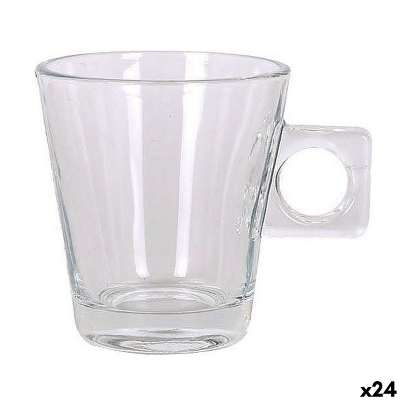 Set di Tazze da Caffè Inde Lima liso 3 Pezzi (24 Unità)
