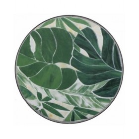 Supporto per Vaso Alexandra House Living Nero Ferro Piastrella 30 x 68 x 30 cm 3 Pezzi