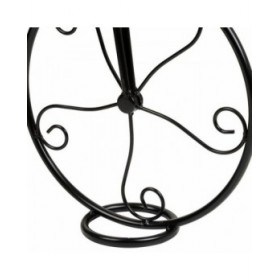 Supporto per Vaso Alexandra House Living Nero Ferro Piastrella Bicicletta 26 x 43 x 67 cm
