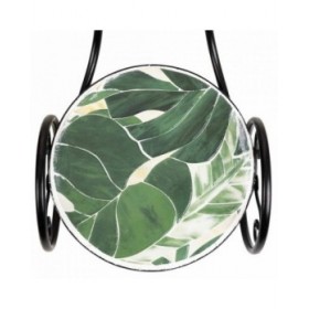 Supporto per Vaso Alexandra House Living Nero Ferro Piastrella Bicicletta 26 x 43 x 67 cm