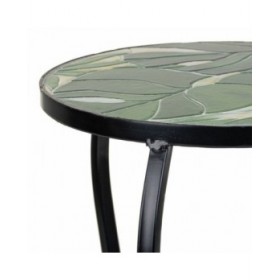 Supporto per Vaso Alexandra House Living Nero Ferro Piastrella 35 x 36 x 35 cm 3 Pezzi