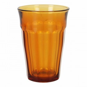 Set di Bicchieri Duralex Picardie Ambra 4 Pezzi 360 ml (8 Unità)