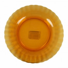 Piatto da pranzo Duralex Picardie Cristallo Ambra Ø 23 cm (48 Unità)