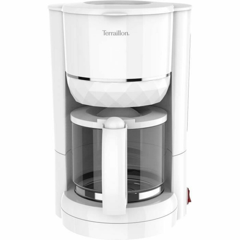Caffettiera a Stantuffo Terraillon 15353 DIAMANT Bianco 1,25 L