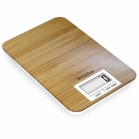 bilancia da cucina Terraillon BAMBOO Marrone 3 Kg