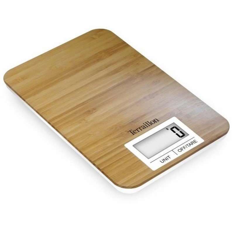 bilancia da cucina Terraillon BAMBOO Marrone 3 Kg