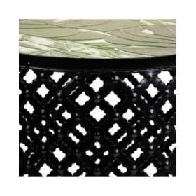 Supporto per Vaso Alexandra House Living Nero Ferro Piastrella 38 x 50 x 38 cm 2 Pezzi