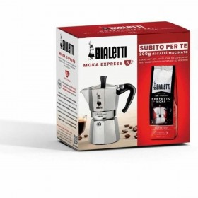 Caffettiera Italiana Bialetti Moka Classico Grigio 3 Tazze