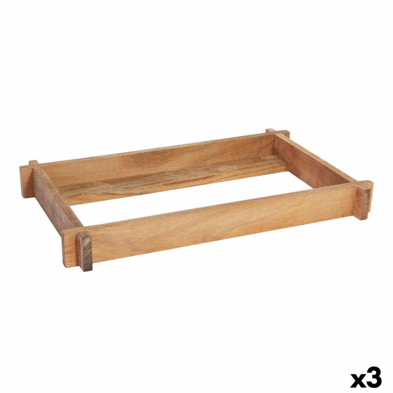 Tagliere per servire Viejo Valle Acacia 32,5 x 17,5 x 4 cm (3 Unità)