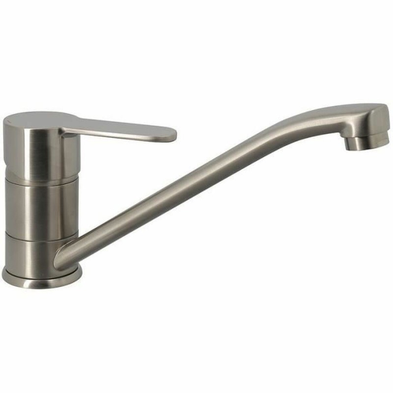 Kitchen Tap Rousseau BORN NF Grigio Acciaio inossidabile