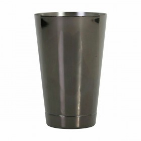 Bicchiere per mix Inde Acciaio inossidabile Nero Cocktail 50 cl (6 Unità)
