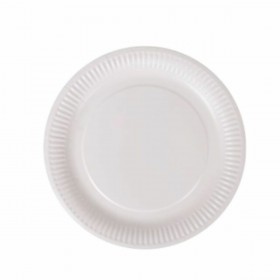 Set di piatti Algon Monouso Bianco Cartone 23 cm (36 Unità)