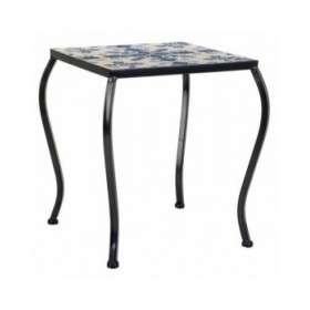Supporto per Vaso Alexandra House Living Nero Ferro Piastrella 33 x 37 x 33 cm 3 Pezzi