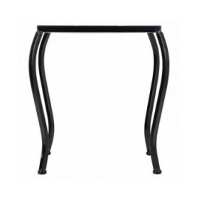 Supporto per Vaso Alexandra House Living Nero Ferro Piastrella 33 x 37 x 33 cm 3 Pezzi