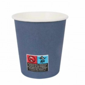 Set di Bicchieri Algon Cartone Monouso 200 ml Azzurro 36 Unità (24 Pezzi)