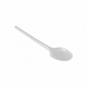 Set di Cucchiai Algon Riutilizzabile Bianco 20 Unità 12,5 cm