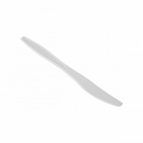 Set di Coltelli Algon Riutilizzabile Bianco 36 Unità 19,6 cm