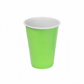 Set di bicchieri riutilizzabili Algon Verde 24 Unità 250 ml (25 Pezzi)