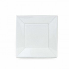 Set di piatti riutilizzabili Algon Bianco Plastica 23 x 23 x 1,5 cm (36 Unità)