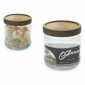 Barattolo di Vetro La Mediterránea Anna 450 ml 0,45 L (12 Unità)