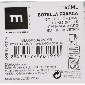 Bottiglia di Vetro La Mediterránea 140 ml (48 Unità)
