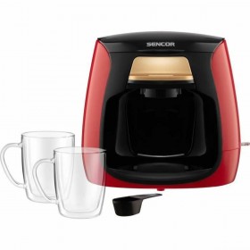Caffettiera Americana Sencor SCE 2101RD Rosso rouge noir 500 W
