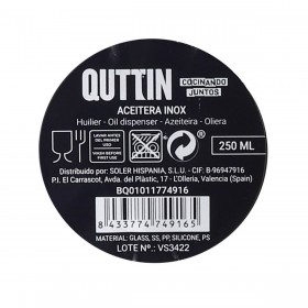 Oliera Quttin 250 ml (16 Unità)