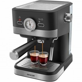 Caffettiera superautomatica Sencor SES 1721BK Nero Grigio 1050 W