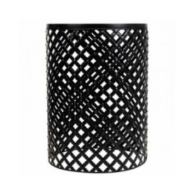Supporto per Vaso Alexandra House Living Nero Ferro Piastrella 38 x 50 x 38 cm 2 Pezzi