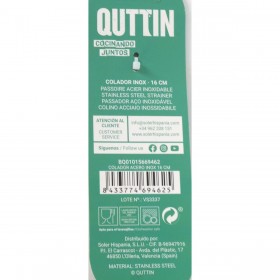 Colino Quttin Acciaio inossidabile 16 cm 3 mm (12 Unità)