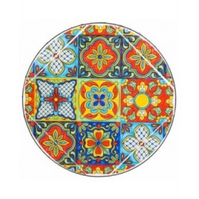 Supporto per Vaso Alexandra House Living Nero Ferro Piastrella 38 x 50 x 38 cm 2 Pezzi