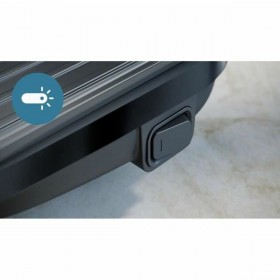 Piastra Grill Elettrica Philips HD2331/90 Nero 750 W