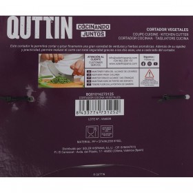 Tritatutto Manuale per Verdure Quttin 18 x 18 x 4 cm