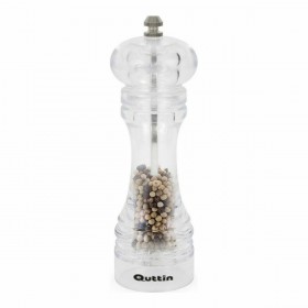 Macinapepe Quttin Trasparente 6,5 x 6,5 x 19 cm