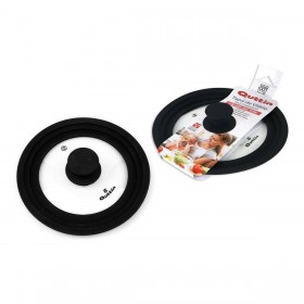 Coperchio per Pentola Quttin Rubber 18-20-22 Vetro (6 Unità)