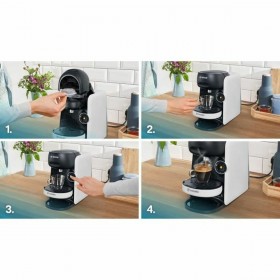 Caffettiera con Capsule BOSCH TAS164E Nero 1400 W 700 ml
