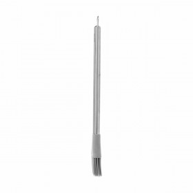 Pennello da Cucina Quttin Silicone Acciaio inossidabile Acciaio (24 Unità)