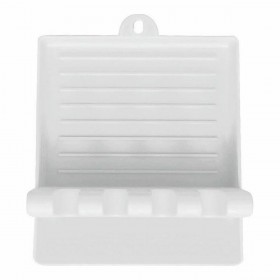 Supporto per Utensili da Cucina Quttin Bianco 14 x 12,5 cm (48 Unità)